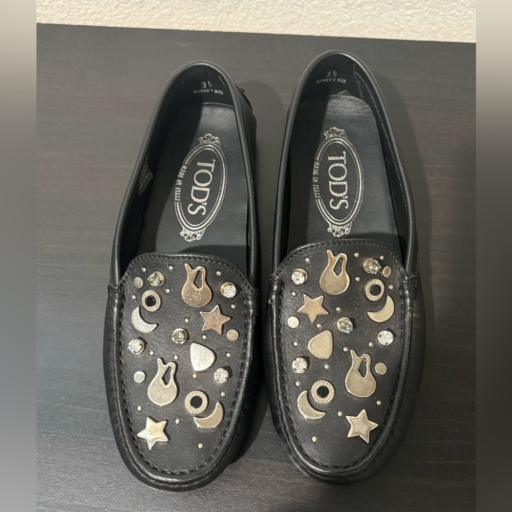 Tod's Black Driving Shoes Special Edition